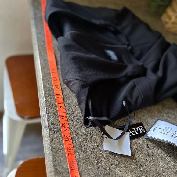 NWT Xscape Womens Plus Hi Low Long Maxi Dress Black 16 - Picture 12 of 12